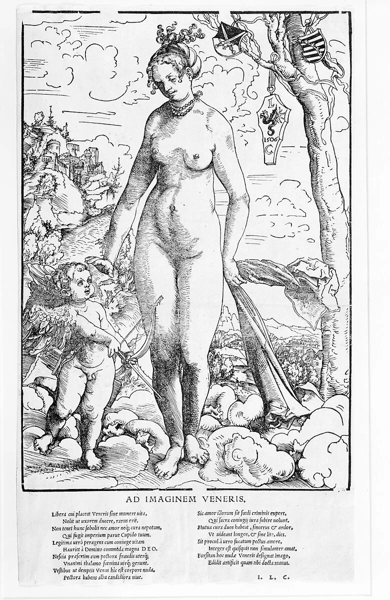 Venus and Cupid — Lucas Cranach the Elder