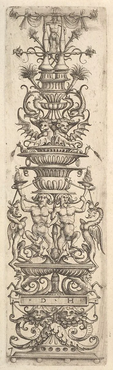 Candelabra grotesque — Daniel Hopfer