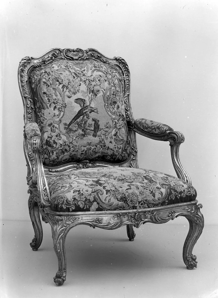 Armchair (part of a set) — Nicolas-Quinibert Foliot|Beauvais|Jean-Baptiste Oudry