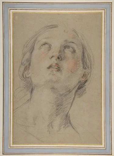 The Head of a Woman Looking Up (Judith)
