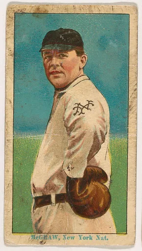John McGraw, New York, from Coupon Cigarettes Baseball Issue, 1914-1916