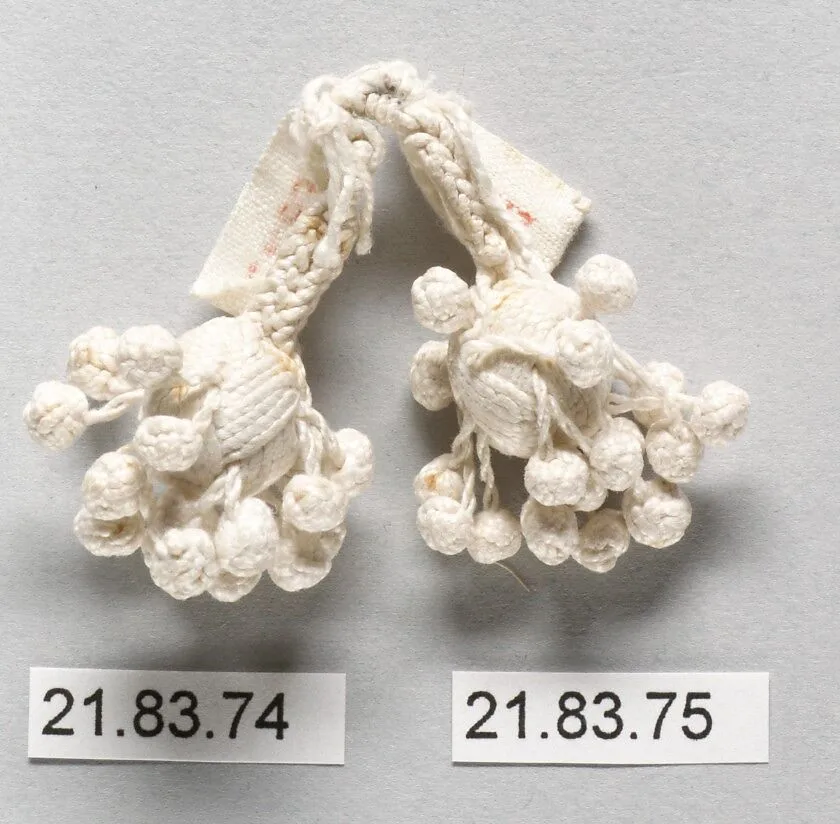 Pair of tassels — Unknown
