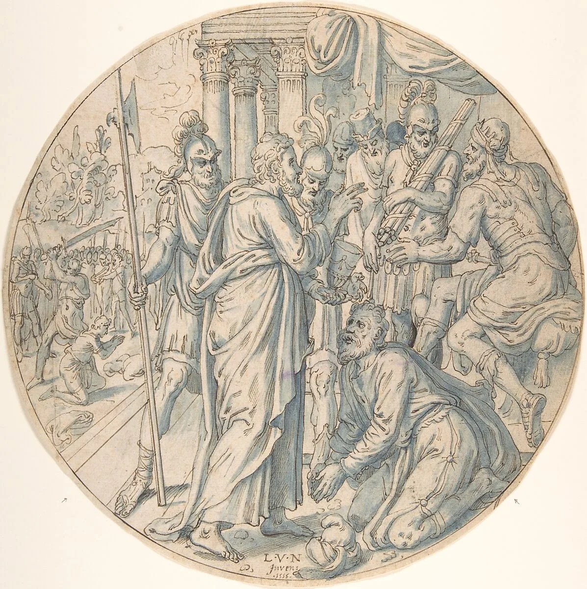 St. George and the Sorcerer of Dacian — Lambert van Noort