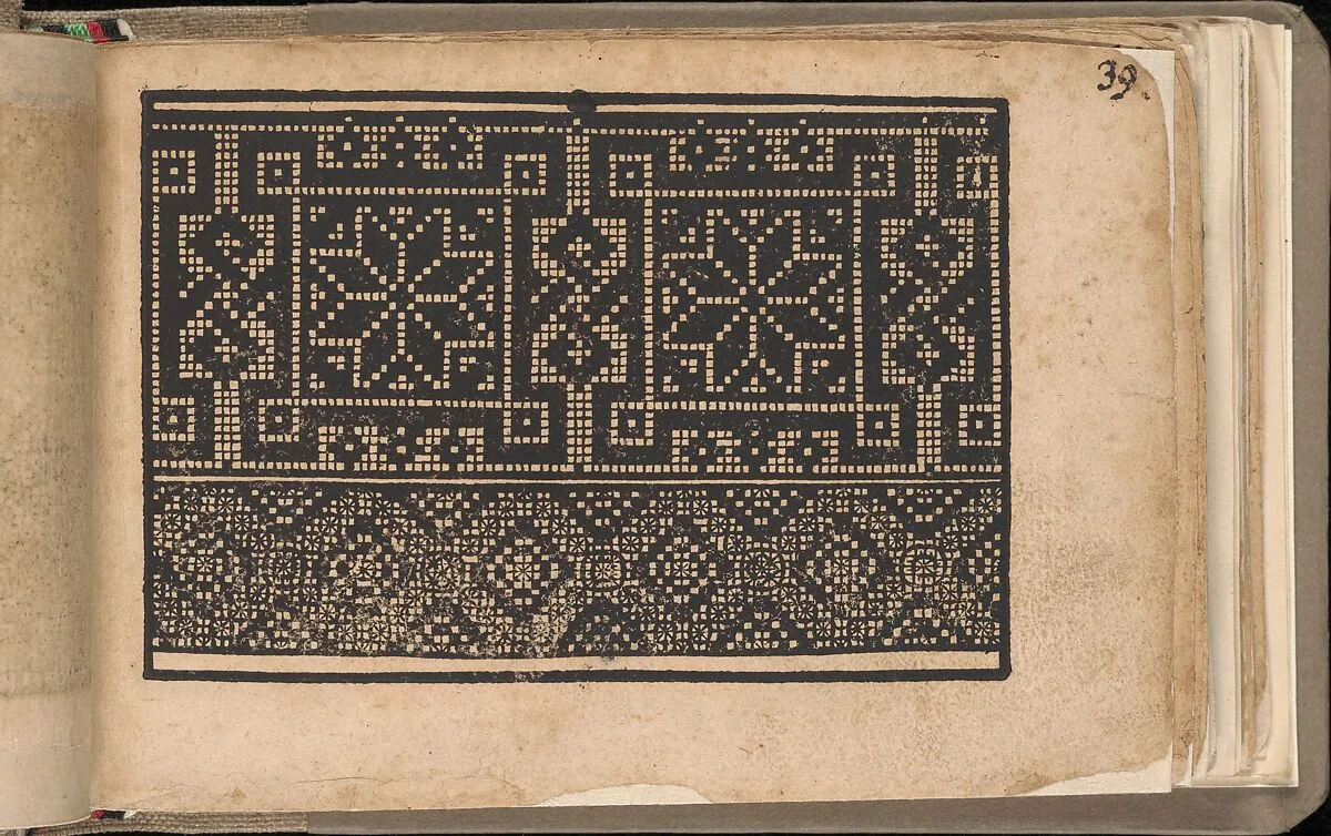 Schön newes Modelbuch (Page 39r) — Sigismundus Latomus