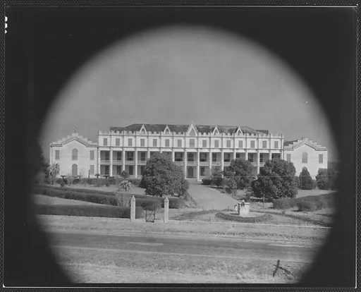 [Large Gothic Revival Building, Convent Vicinity, Louisiana]