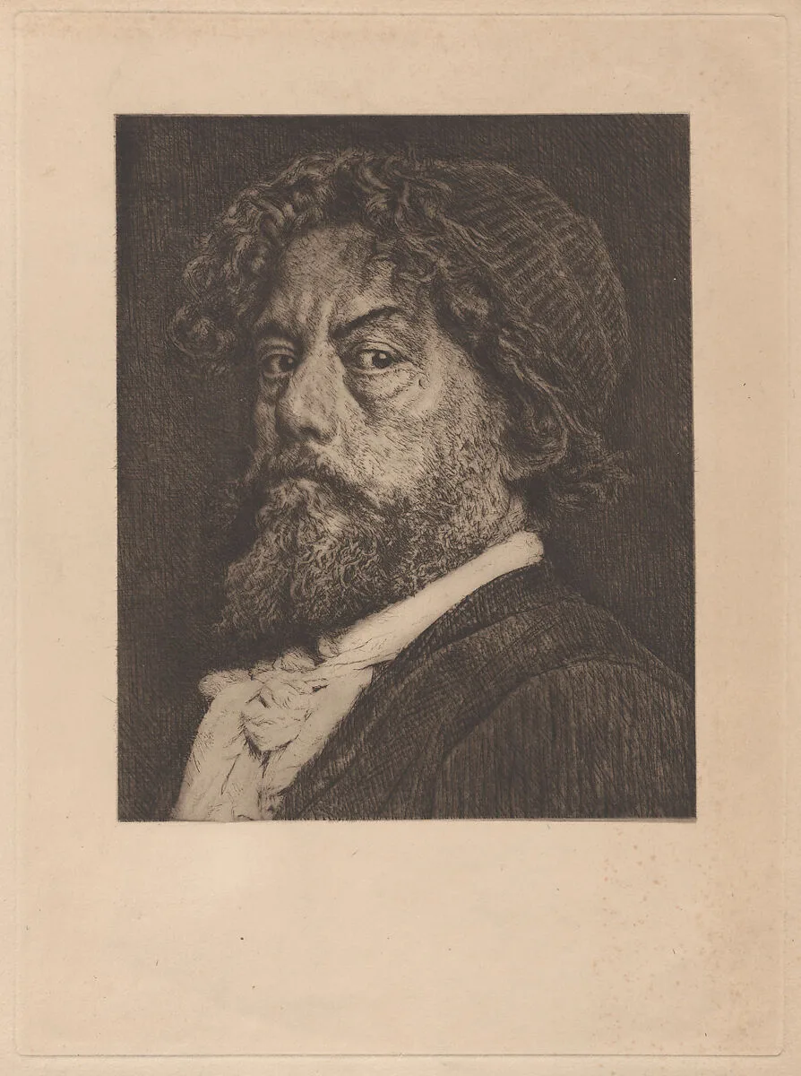 Portrait of the artist — Marcellin Desboutin|Marcellin Desboutin