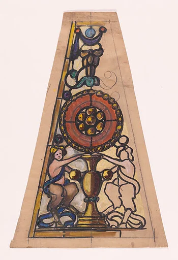 Design for a lampshade panel