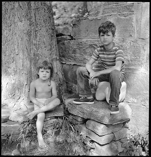 [12 Portraits of Voorhees Children, Old Lyme, Connecticut]