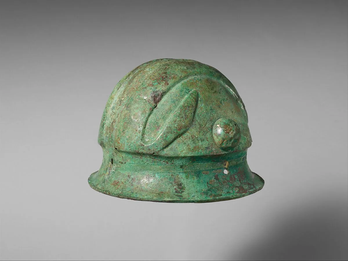 Bronze helmet — Unknown