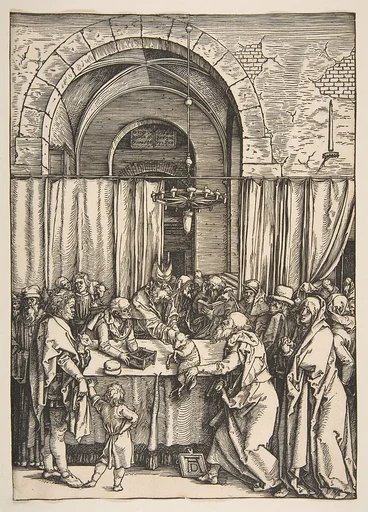 The Rejection of Joachim's Offering, from The Life of the Virgin