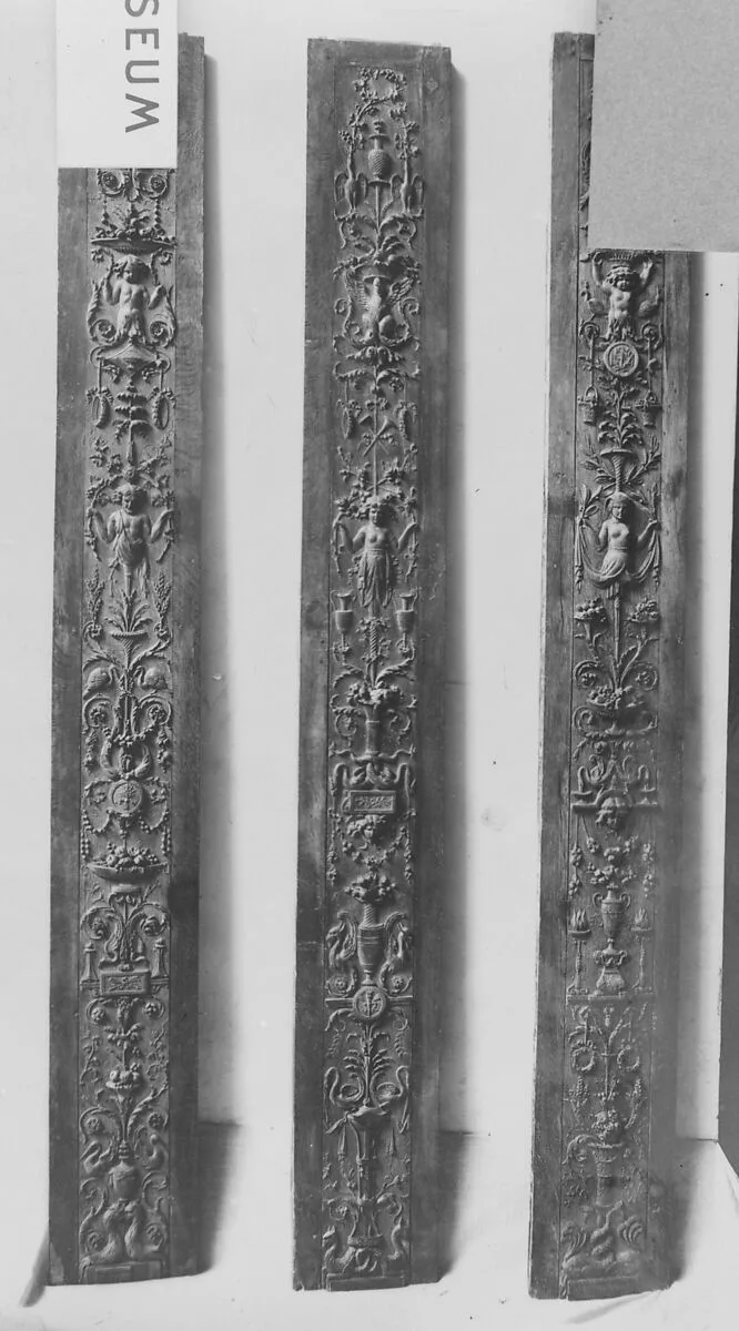 Pilaster panel (part of a set of eight) — Unknown