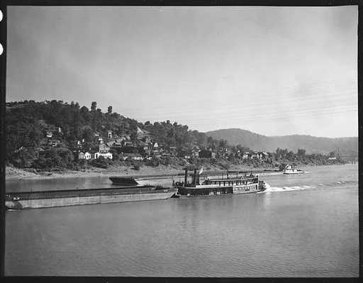 [Sternwheeler A.B. Sheets on River, Pittsburgh, Pennsylvania?]