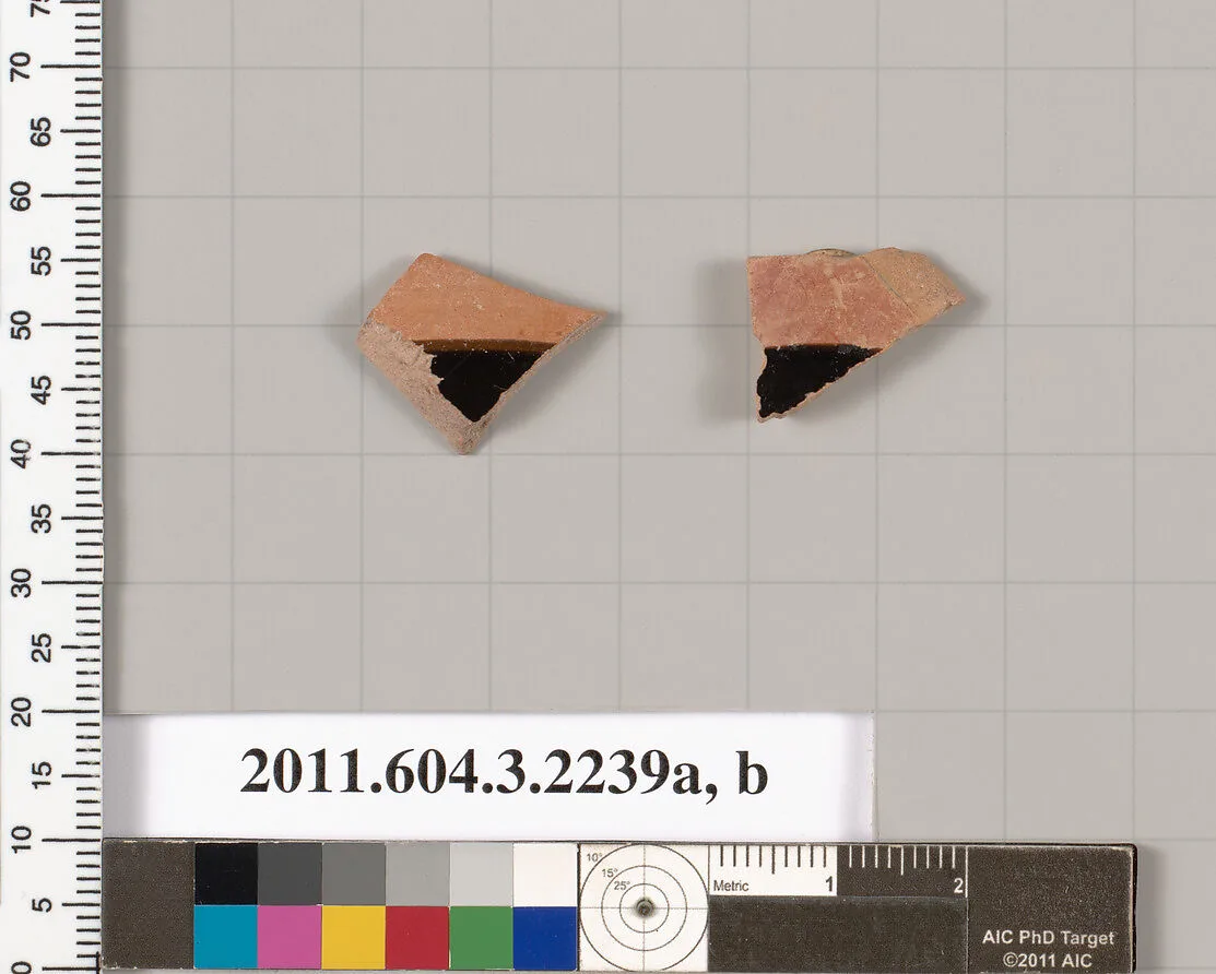 Terracotta fragments of kylikes (drinking cups) — Unknown