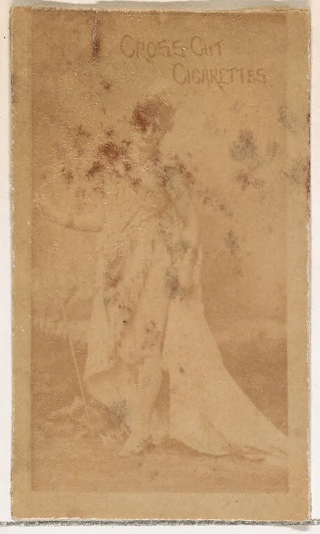 Card Number 49, from the Actors and Actresses series (N145-1) issued by Duke Sons & Co. to promote Cross Cut Cigarettes — W. Duke, Sons & Co.