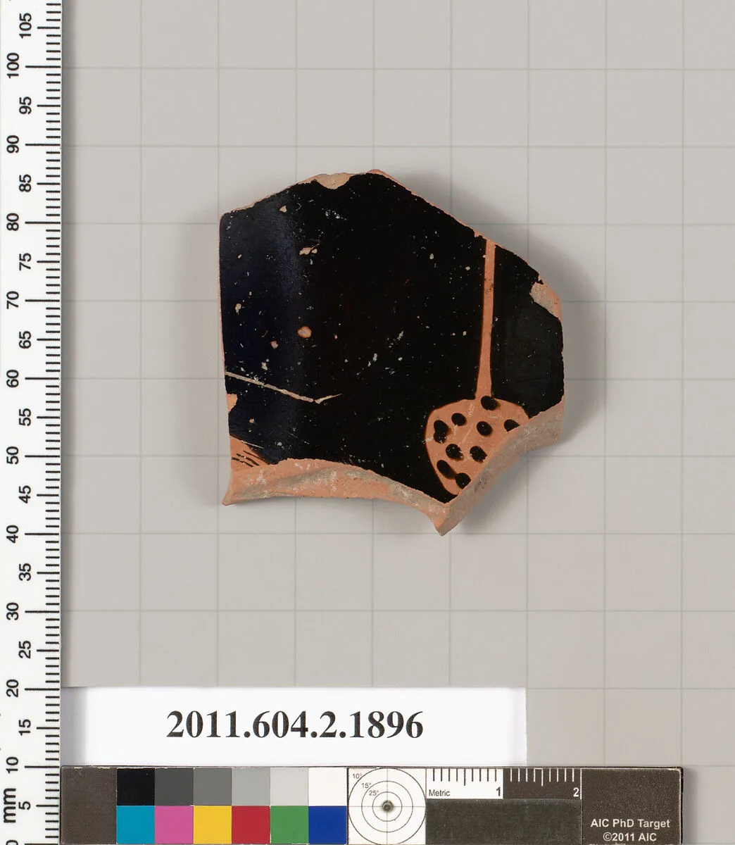 Terracotta fragment of a skyphos (deep drinking cup) — Unknown