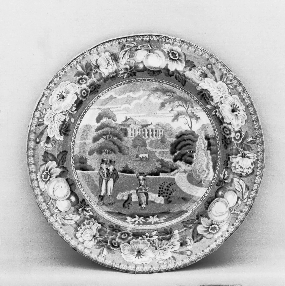 Plate — Enoch Wood & Sons