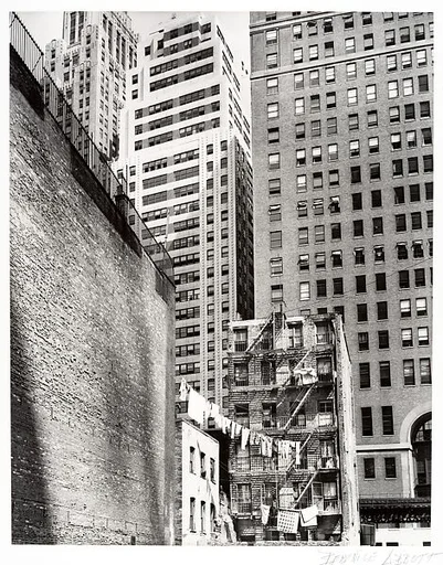 [Construction, Old and New from Washington Street]