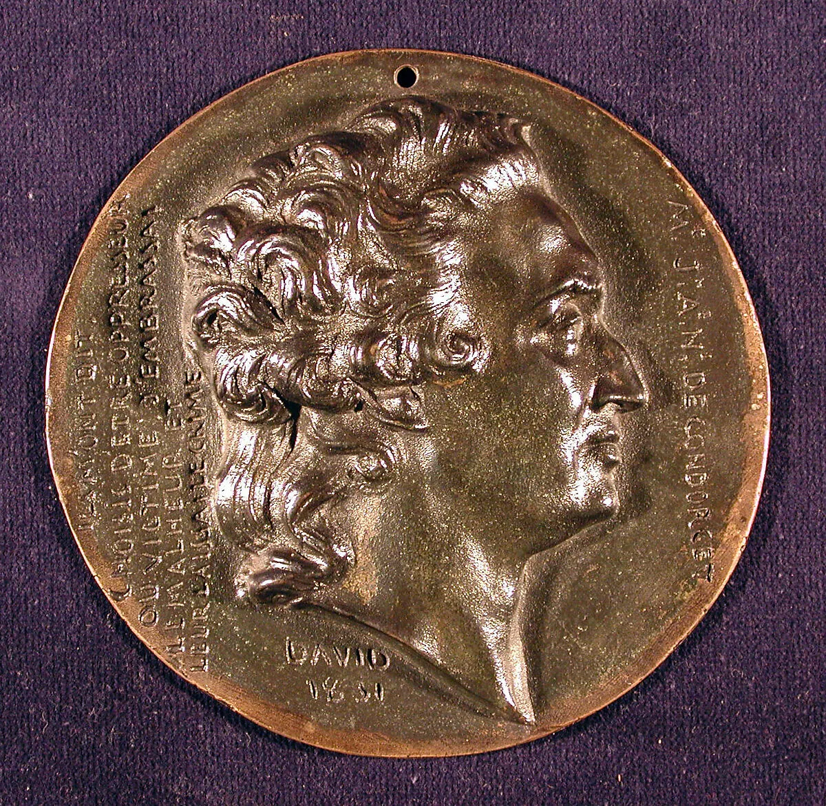 Marie-Jean-Antoine-Nicolas de Caritat, marquis de Condorcet — Pierre Jean David d'Angers