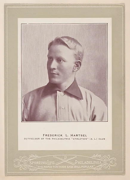 Frederick L. Hartsel from Sporting Life Cabinets (W600) — Sporting Life