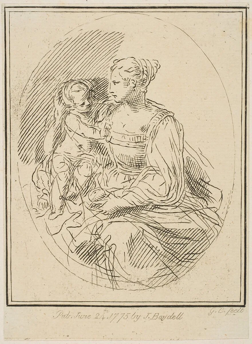 Virgin and Child — Simone Cantarini|John Boydell