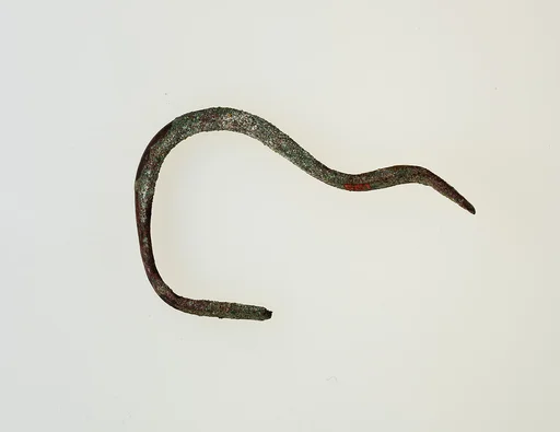 Jar handle in form of a hook