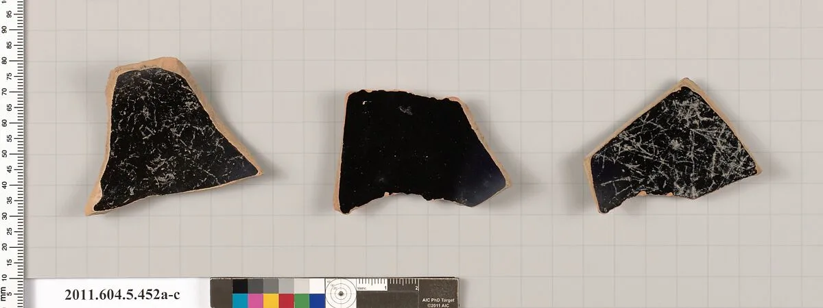 Terracotta fragments of kylikes (drinking cups) — Unknown