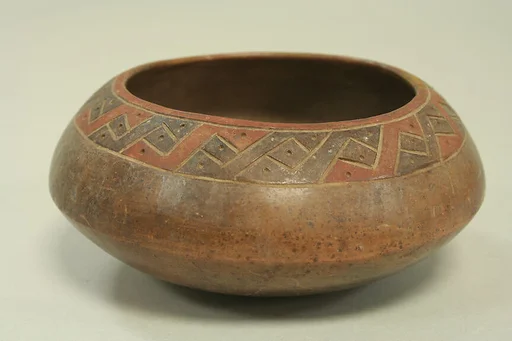 Incised Painted Bowl