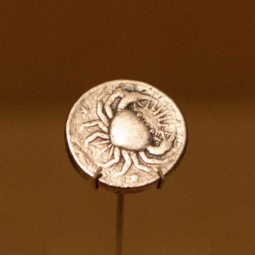 Coin with Sign of Cancer