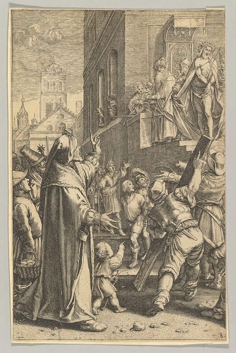 Ecce Homo, from "The Passion of Christ" — Hendrick Goltzius|Ludovicus Siceram