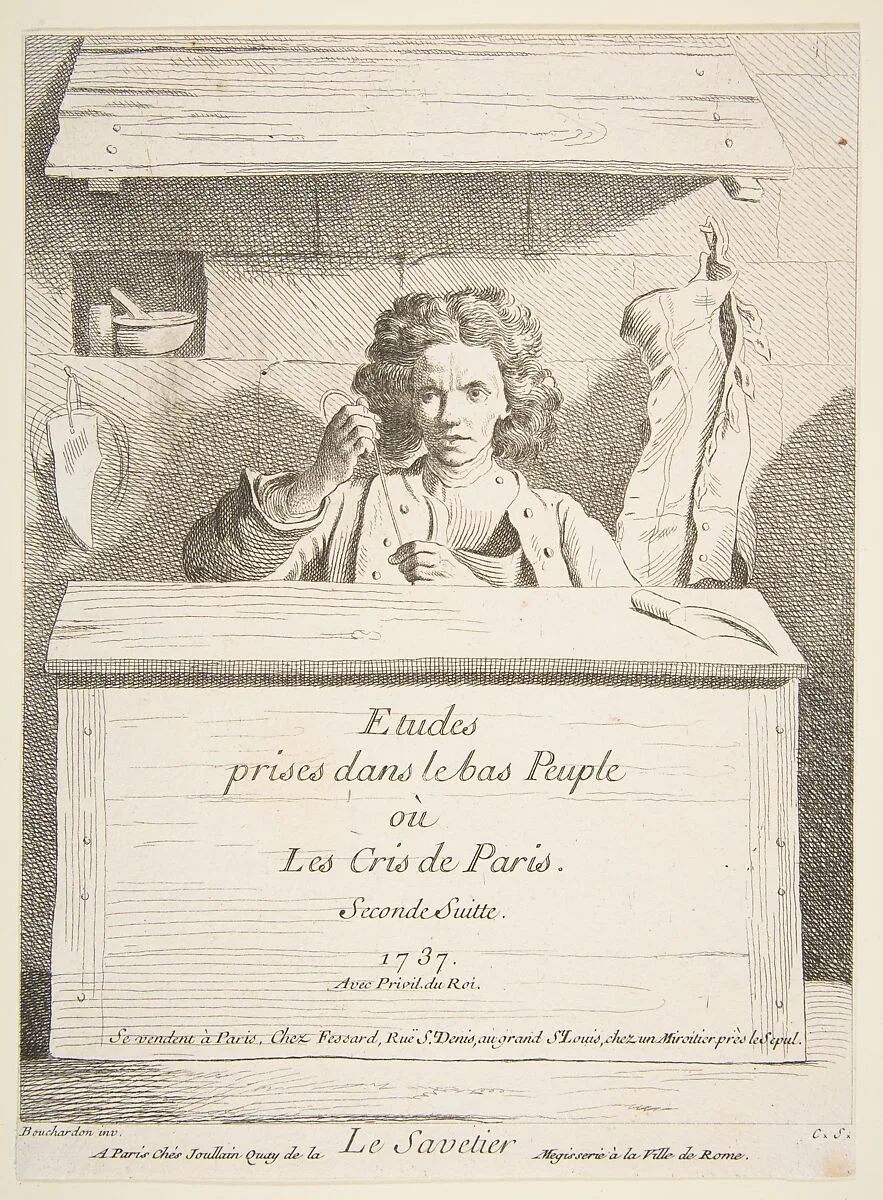 The Cobbler — Edme Bouchardon|Anne Claude Philippe de Tubières, comte de Caylus