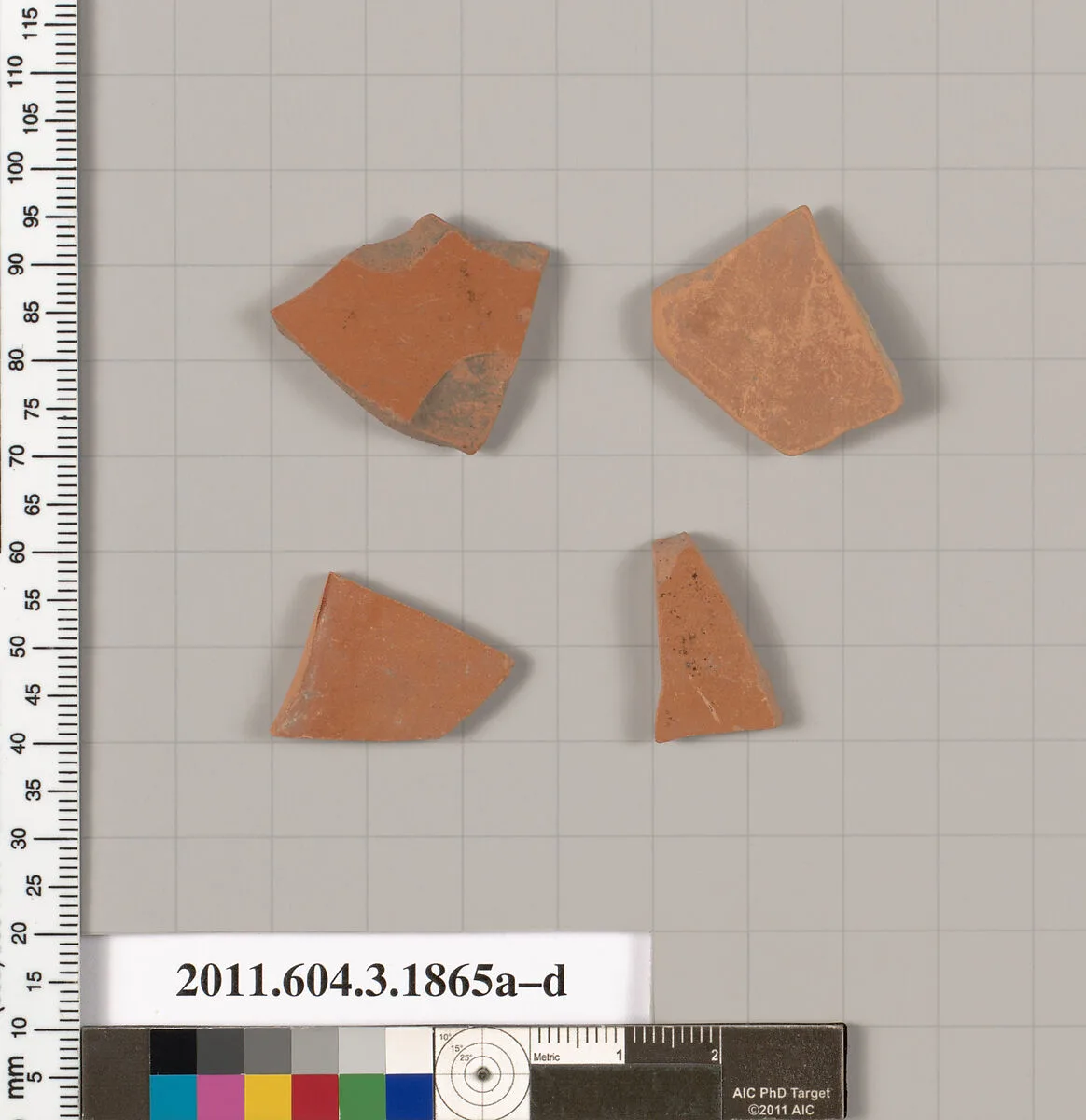 Terracotta fragments of kylikes: Band or lip cups (drinking cups) — Unknown