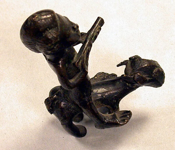 Figure on Goat — Unknown