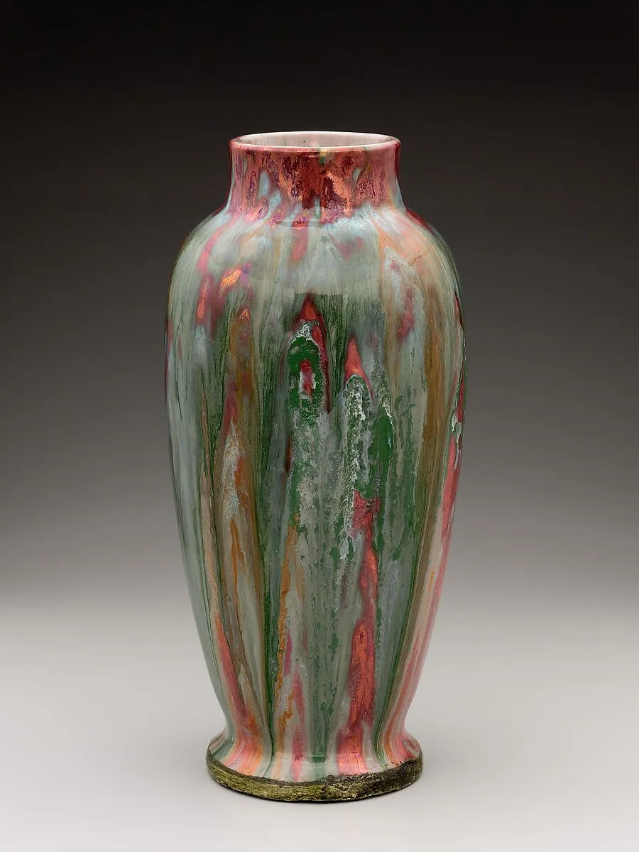 Vase — Hugh C. Robertson|Dedham Pottery