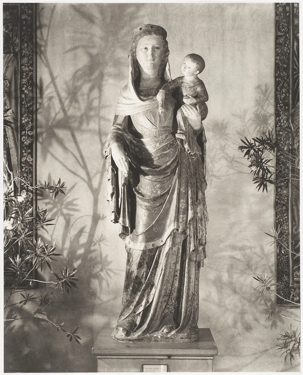 The Virgin and Child, French, ca. 1340 - 1350 — Charles Sheeler