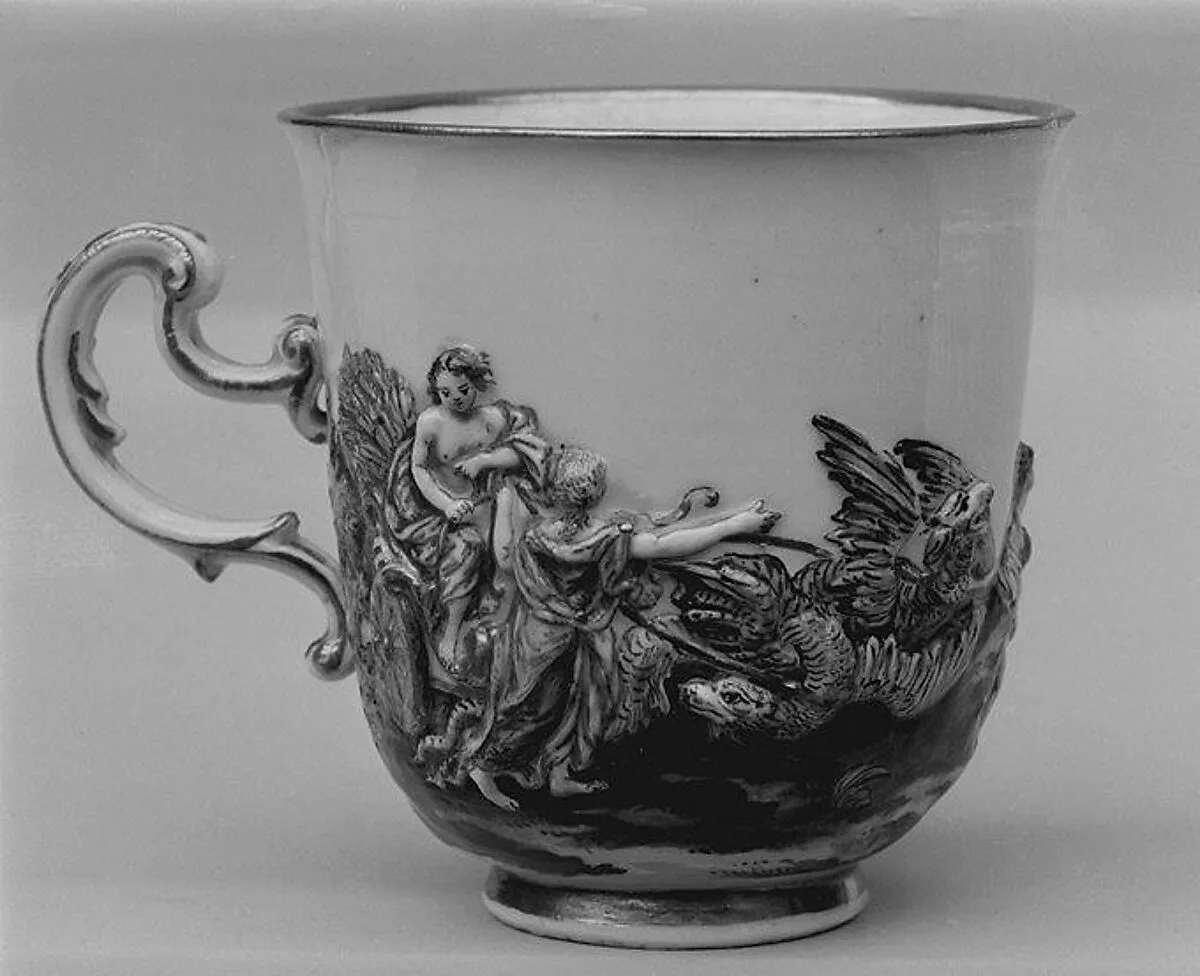Coffee cup (part of a service) — Doccia Porcelain Manufactory