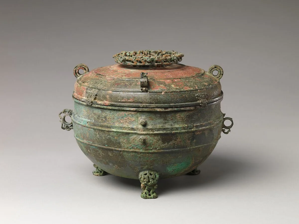 東周 青銅敦|Food serving vessel (dui) — Unknown