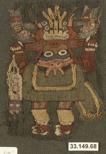 Embroidered Mantle Fragment
