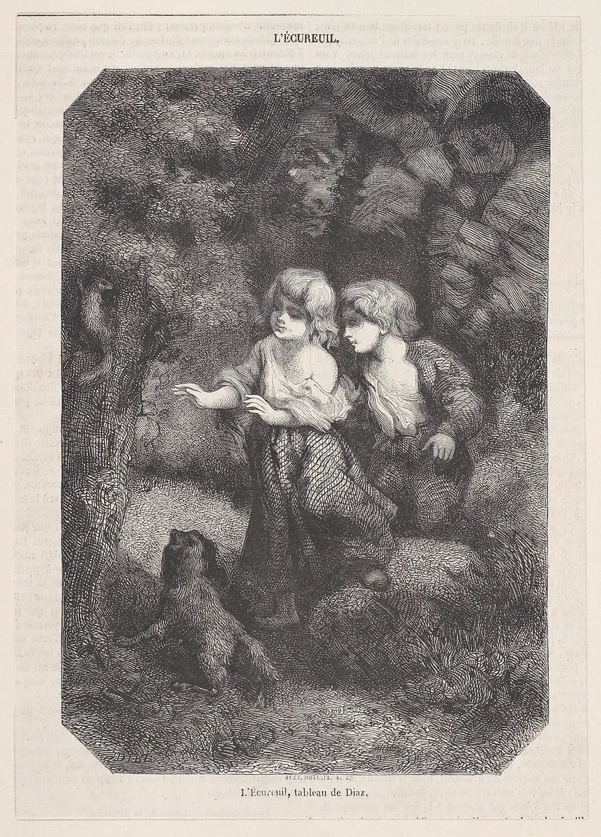 L'Écureuil — Narcisse-Virgile Diaz de la Peña|MM. Best, Leloir, Hotelin et Régnier