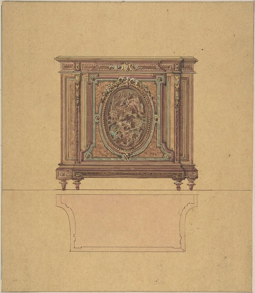 Design for a Commode — A. Damon et Cie.
