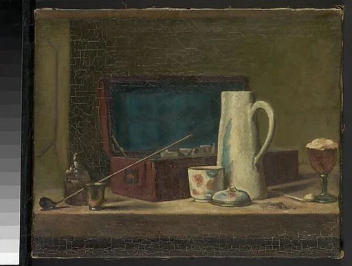 Copy after Chardin's "Pipes and Drinking Pitcher"