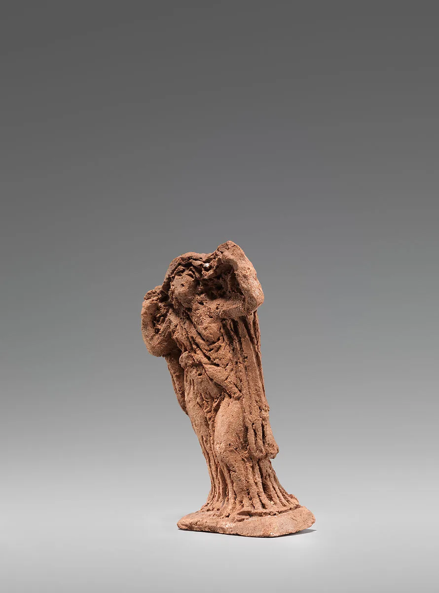 Figural study of a female in draped garments — Jacques-Edmé Dumont
