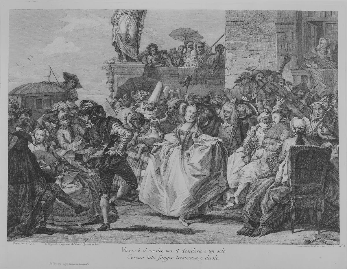 The Minuet — Giacomo Leonardis|Giovanni Domenico Tiepolo