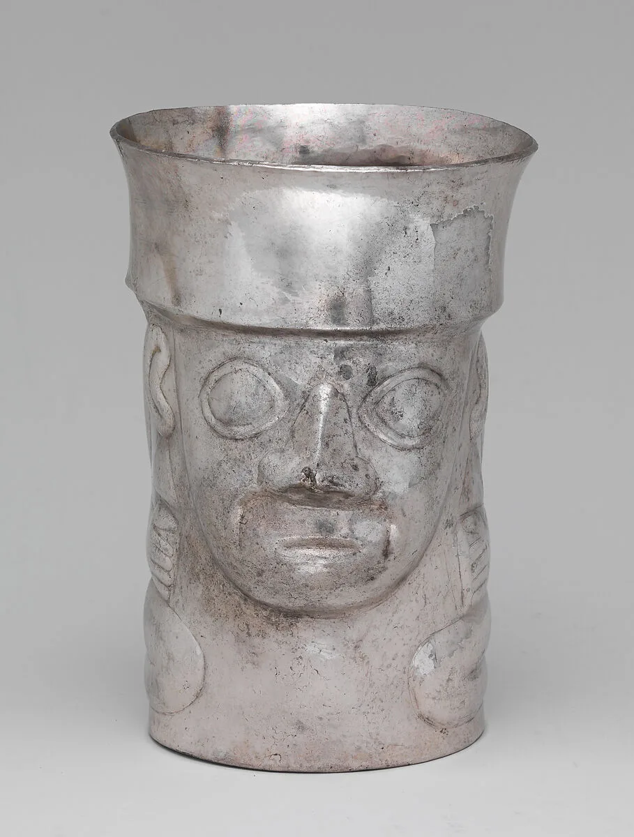 Hunchback Figure Beaker — Unknown