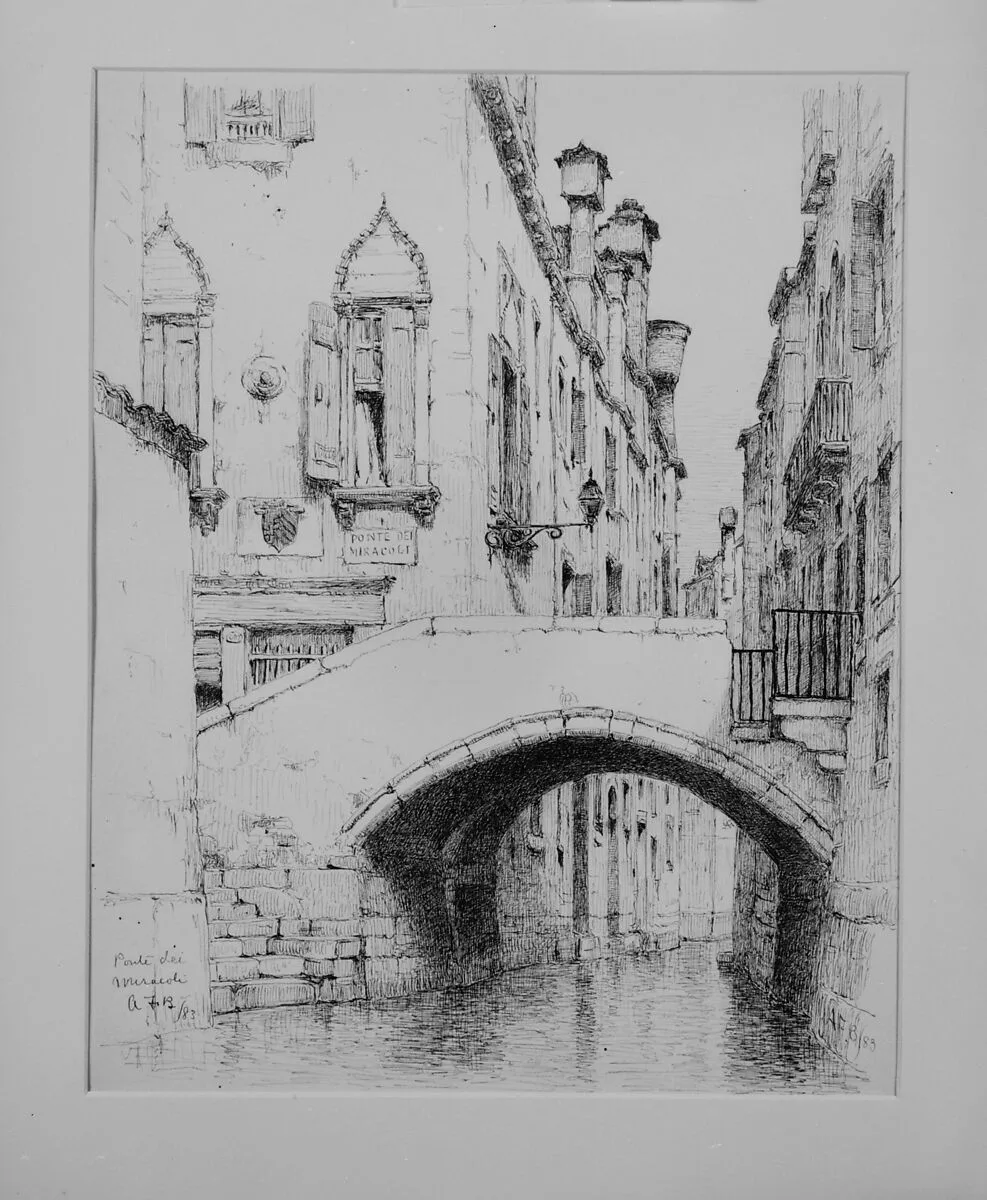 Ponte dei Miracoli, Venice — Andrew Fisher Bunner