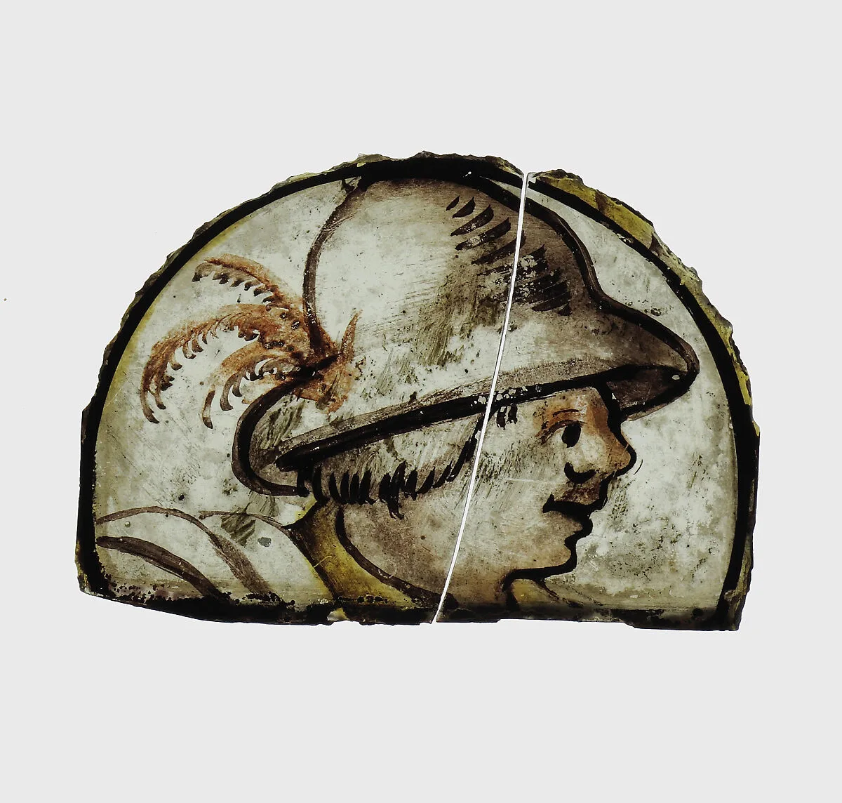 Glass Fragment — Unknown