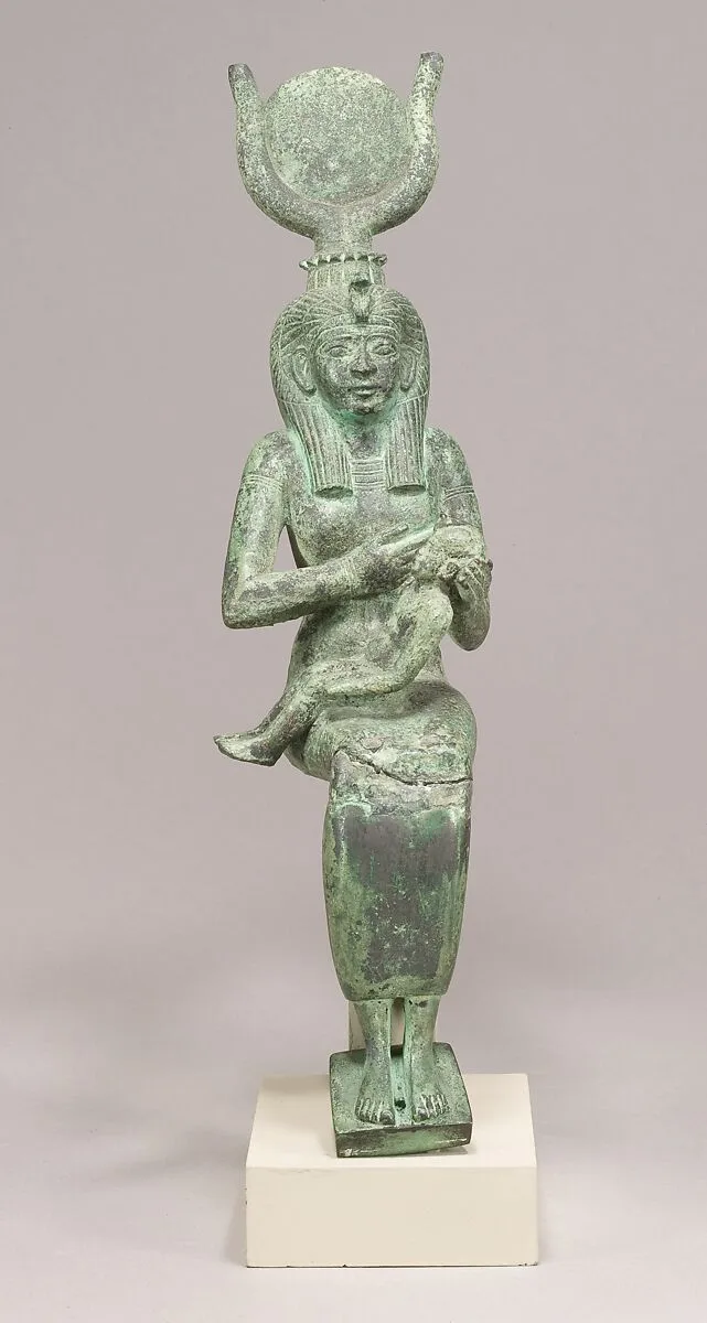 Statuette, Isis, Horus — Unknown