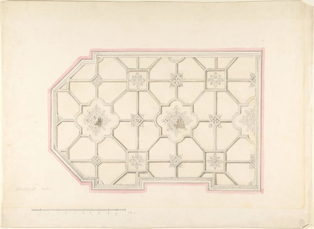 Ceiling design — John Gregory Crace