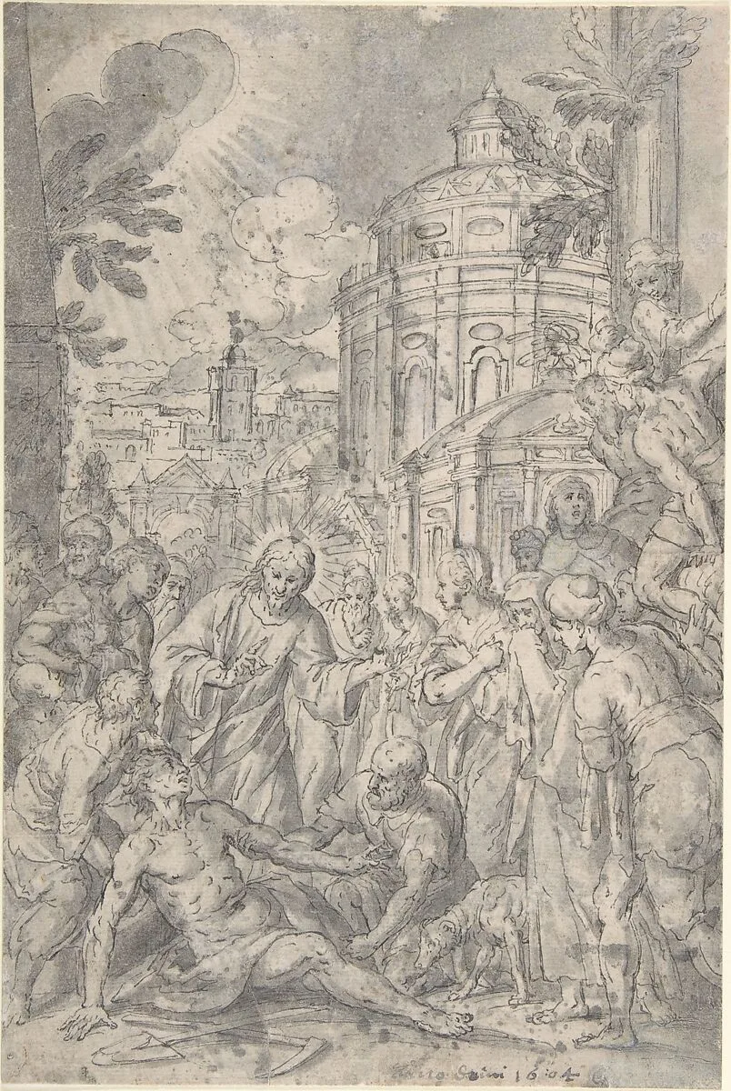 The Raising of the Youth of Naim — Georg Pecham