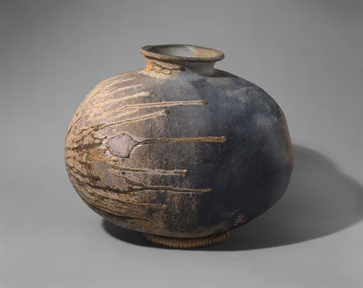 須恵器 横瓶|Recumbent bottle (yokobe)
