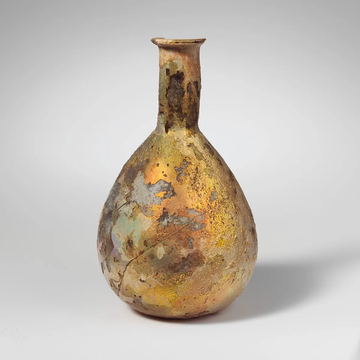 Glass perfume bottle — Unknown